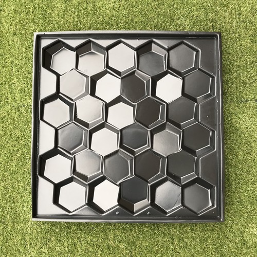 Pannelli da parete stampo in plastica *ALVEARE* 3D forma decorativa piastrelle per gesso, gesso - Foto 7 di 7