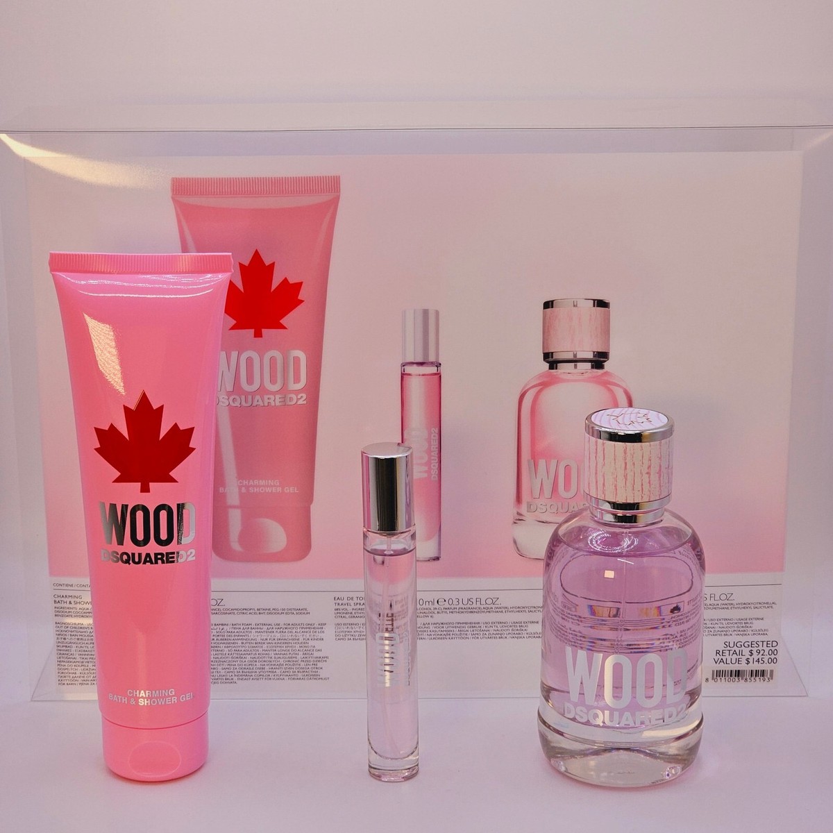 Wood Pour Femme By Dsquared2 For Women Pc Gift Set Oz