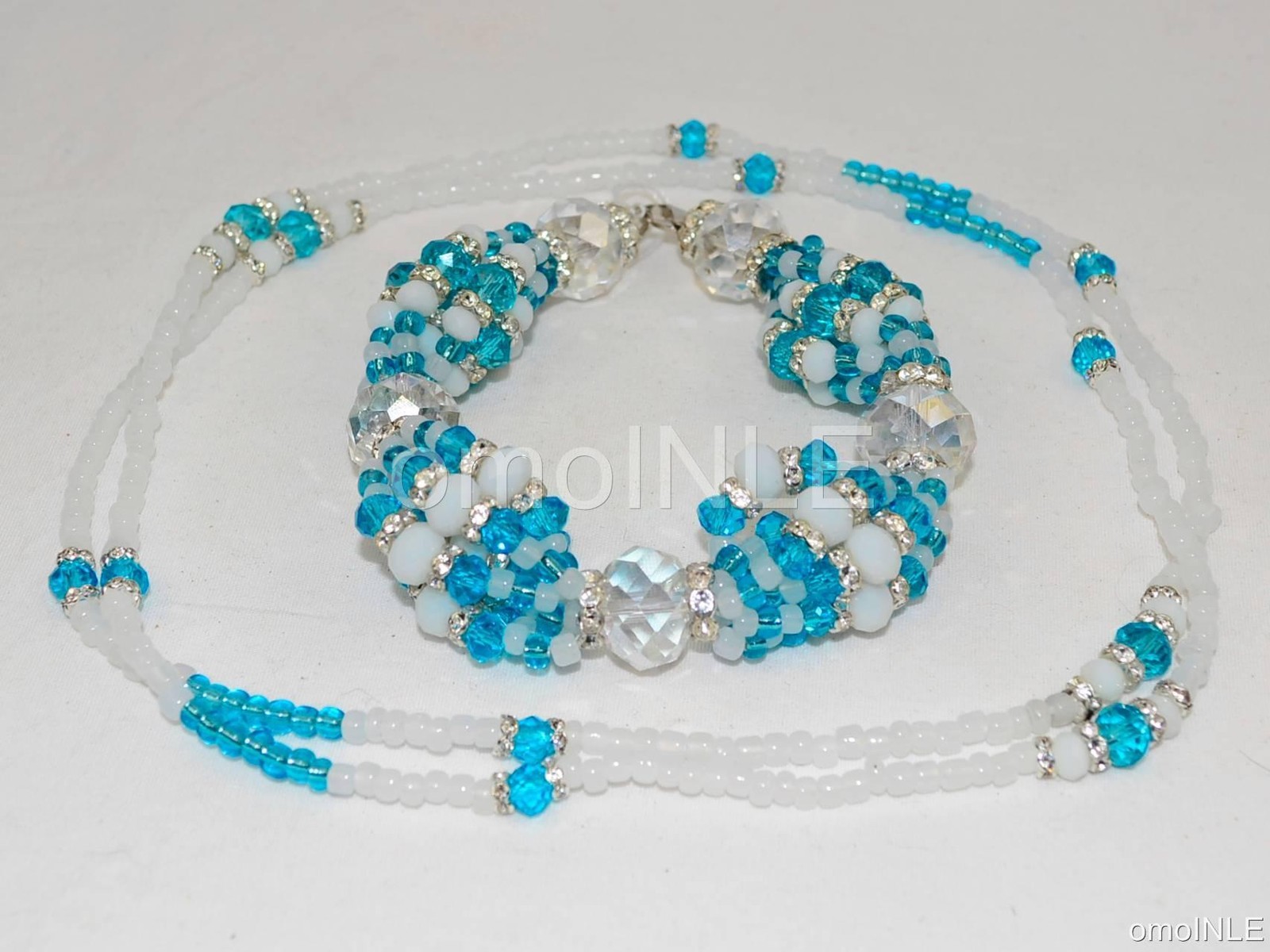 Yemaya Bracelet Yemaya Santeria bracelet Yoruba religion Ifa Yoruba