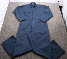 Big Ben Coveralls Workwear Men's 40x30 Blue Carpenter Vintage 80's Jumpsuit USA