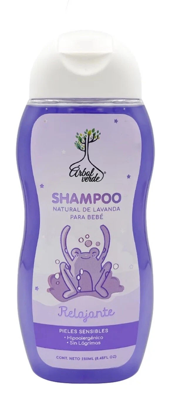 Shampoo Natural De Lavanda Para Bebé Y Gel Fijador De Lavanda Árbol Verde
Opens in a new window or t