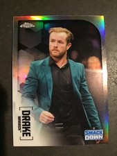 2020 Topps Chrome WWE Drake Maverick Refractor Smackdown 