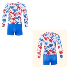 Boy Bathing Suits Soft Swimwear Surfing Swimsuits Quickly-dry Swim Top Pool Set