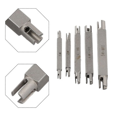 5PCS Broken Head Taps Set Hex Double Head Screw Tap Extractor -M10 Useful New