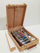 CASSETTA CAVALLETTO IN FAGGIO COLORI OLIO CLASSICO MAIMERI 9 TUBI 60ML + 1 200ML