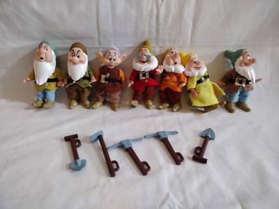 Disney Seven Dwarfs Figures SIMBA Children's Toys Collectable 11-12cm