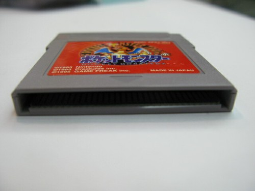 Pokemon Red Nintendo Game Boy GB Used only software TESTED from Japan - Picture 3 of 4