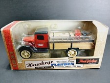 1997 Ertl True Value 1931 Hawkeye Flatbed Lumber Truck Bank Diecast 1:34 scale