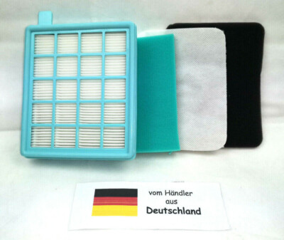 1 Filter Set passend Philips FC 9520 -FC 9529, FC 9530 -FC 9542  PowerPro Active