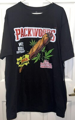 Packwoods Los Angeles We Roll Different Men s T-Shirt Size 3XL