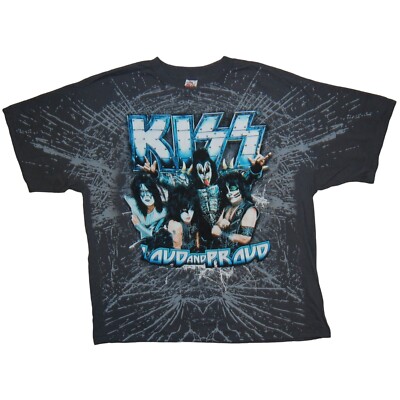 KISS 2012 ツアーTシャツ Lサイズ alstyle Vintage 2012 kiss tour - Gem