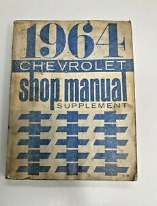 1964 Chevrolet Truck Shop Manual Supplement