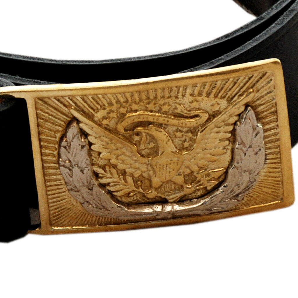 U.S Waist NCO Belt Civil War World war Army Original Leather  display picture 1