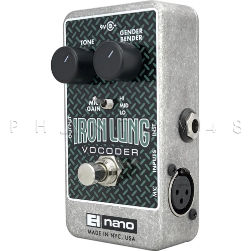Electro-Harmonix - Iron Lung - Vocoder Guitar/Live Vocal Effects Pedal - Bran...