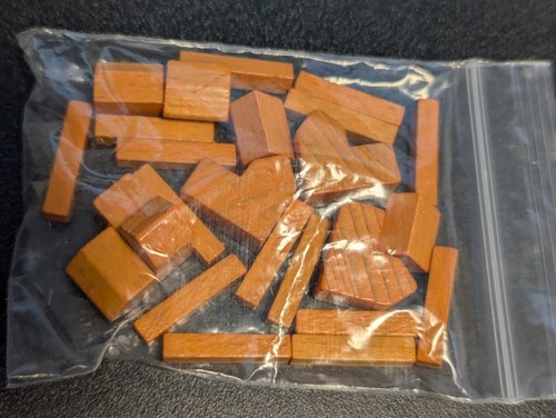 SETTLERS of CATAN PARTS 100% COMPLETE Set of ORANGE Cities Settlements Rds 2003 - Picture 2 of 2