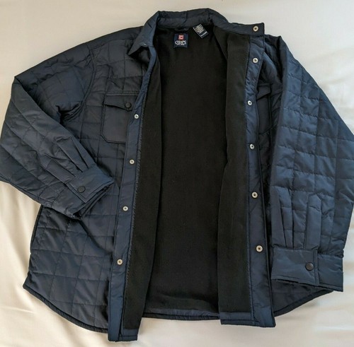Chaps Men's XXL Jacket Quilted Fleece 