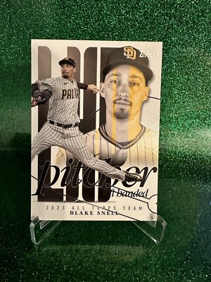 2024 Blake Snell ALL TOPPS TEAM PADRES 2 Time CY YOUNG Winner AL&NL
