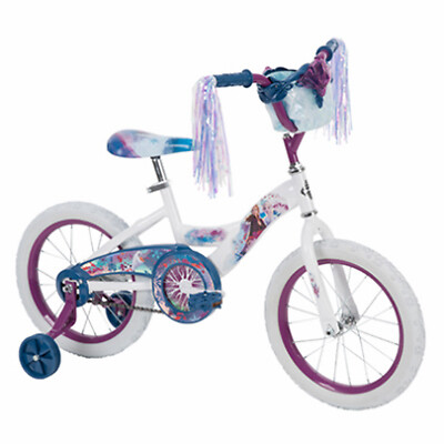 Huffy 21392 Girl's Frozen Bicycle, Coaster Brake, 16-In - Quantity 1