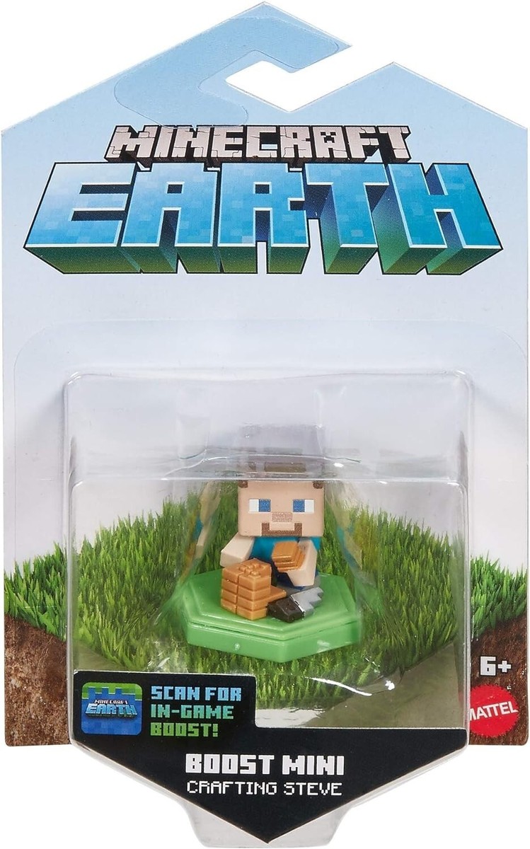 Personaggi Minecraft 3D Confezione con 3 Action Figure Assortite - Set