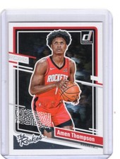 2023-24 AMEN THOMPSON Rookie RC Panini Donruss Red Back The Rookies #4 Free S&H