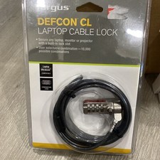 Targus Laptop Cable Lock Defcon CL, 6.5' long, Combination Code Lock NEW 