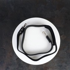  Leather Padded Camera Strap Black for Film SLR or DSLR/Mirrorless Camera