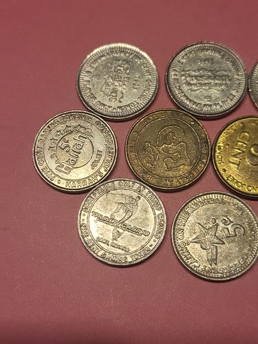 10Pcs 5 Cent Riverboat Mid West Slot Machine Tokens Lot 11-1 - Picture 2 of 8
