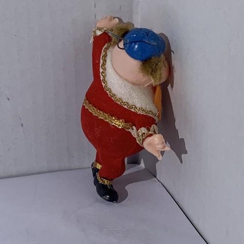 Disney Alice im Wunderland Tweedle Dee oder Dum Vintage beflockt Ornament - Bild 3 von 6