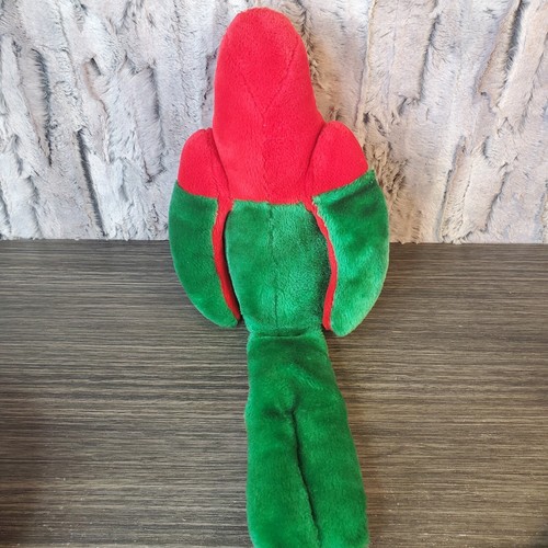 Vintage 1983 Carousel By Guy Red & Green Parrot Love Bird Plush Stuffed Animal - Picture 4 of 9