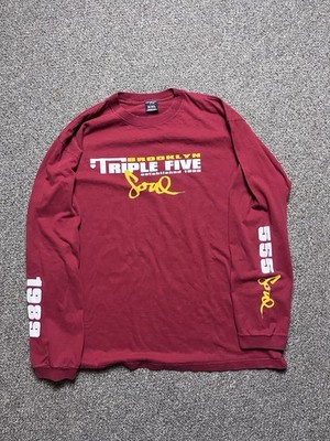 Vintage Triple Five Soul 555 Long Sleeve Shirt XXL Streetwear NYC Excellent!!!