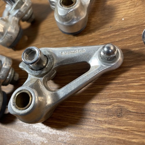 Set pinze freno a sbalzo Shimano BR-AT50 BR-AT50 MTB Touring vintage anni 80 - Foto 5 di 10