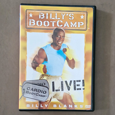 Billy Blanks Billy s BootCamp LIVE! Cardio DVD PAL Full Frame 30 Min 1.33:1