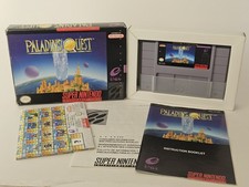 Paladin's Quest Super Nintendo SNES CIB Complete In Box w/ Manual + Poster 