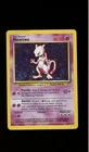 1999 POKEMON BASE SET UNLIMITED HOLO MEWTWO 10/102 MP-HP