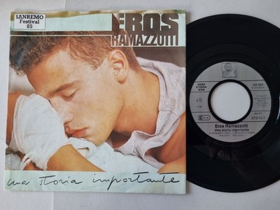 Eros Ramazzotti - Una Storia Importante 7'' Vinyl Germany
