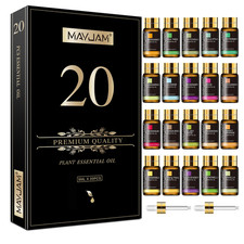Mayjam Tea Tree 20 Pcs Pure Essential Oil Gift Set For Diffuser Humidifiers