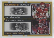 2022 Panini Classics Classic Combos Gold 54/99 Alex Smith Jamaal Charles 1u6