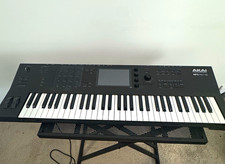 Akai Professional MPC Key 61 61-Key Electronic Keyboard w/ Stand, Pads Black/Red