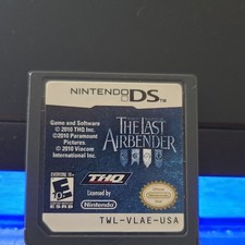 THQ Avatar: The Last Airbender (Nintendo DS, 2010) E10+ Rated NTSC-U/C