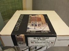 Lunde Studios NK14 Blair Trust Bank City Building Kit N Scale NOS