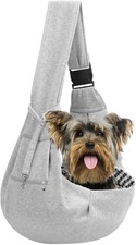 Adjustable Dog Carrier Sling Hand-Free Pet Carrier for Small Dogs Cats