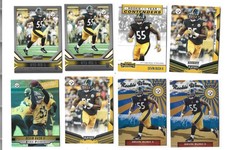 2019 PANINI DEVIN BUSH STEELERS RC LOT-8 ASSORTED GEM MINT L@@K