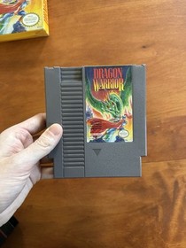 Dragon Warrior (Nintendo NES) Excellent Cond CIB Complete w/ Inserts & Tested