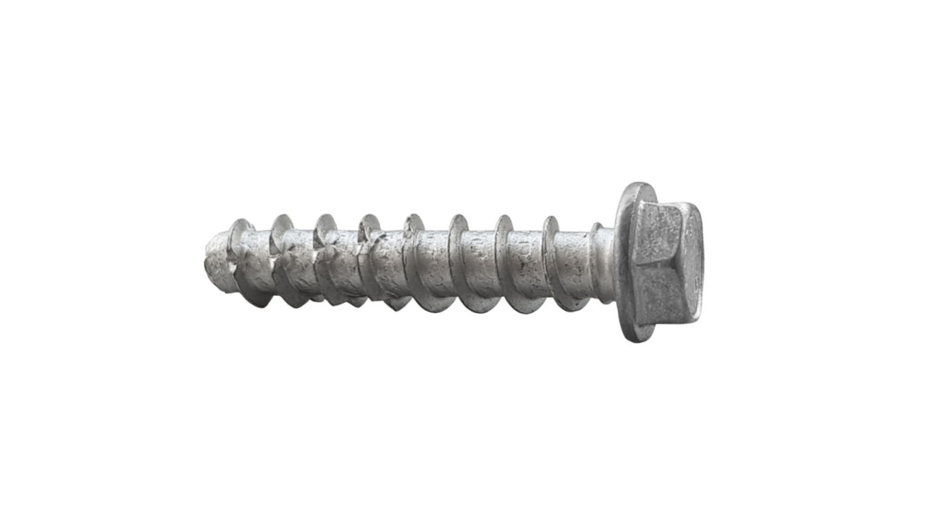 Concrete screw 5x45mm with hexagonal head /pack = 100 pcs/ (9ZG545BTSB) C /T2UK