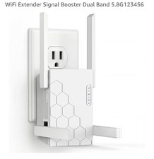 AX1800 WiFi 6 Range Extender Dual Band 2.4G 5GHz Wireless Signal Booster AP