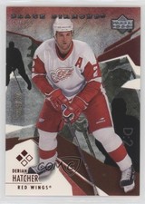 2003-04 Upper Deck Black Diamond Cut Red 21/50 Derian Hatcher #87 s7f