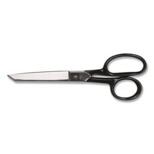 Westcott Forged Steel Standard Scissors, 8" Long, Straight Black Handle, 2/Pack