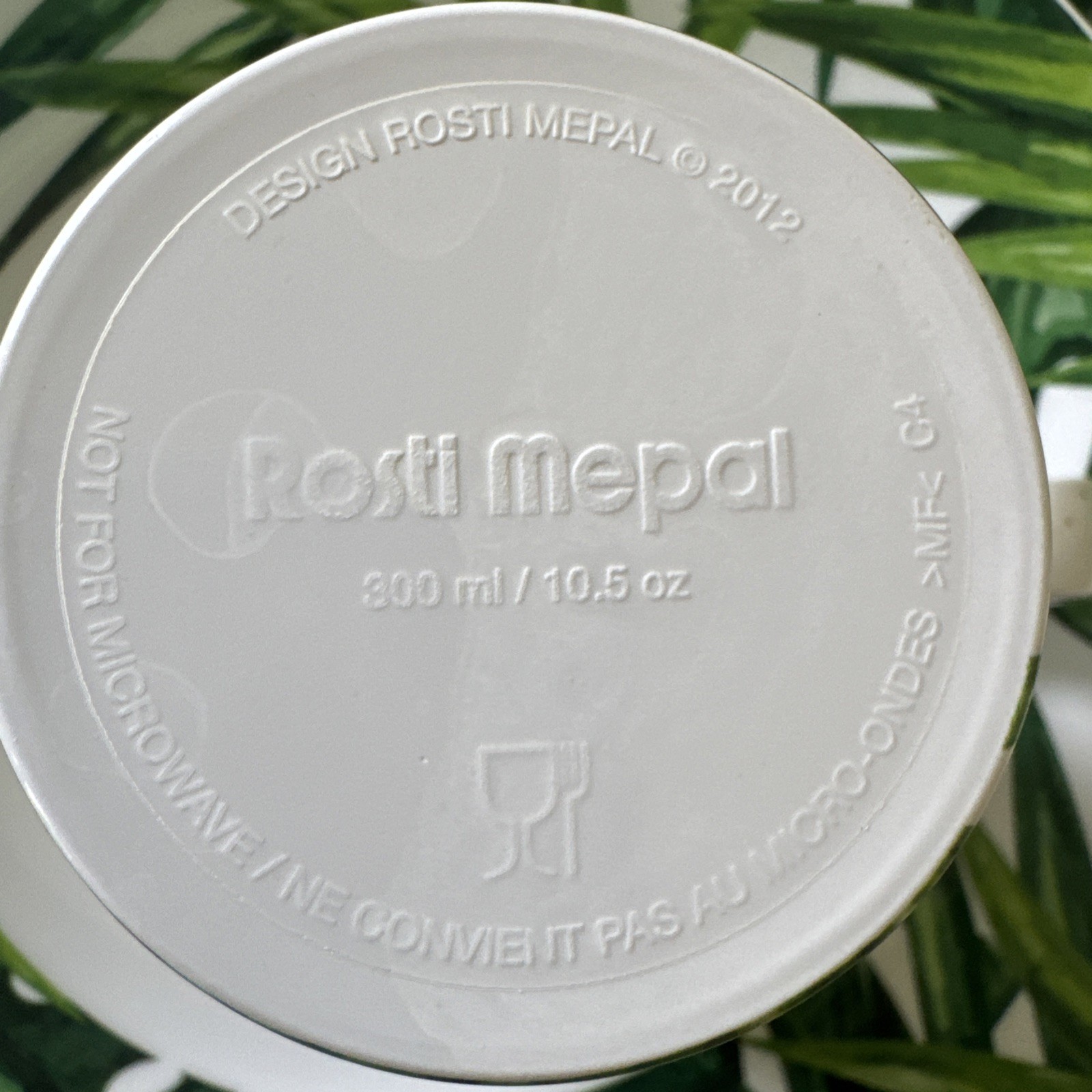 Rare Rosti Mepal Denmark VTG 20PC Picnic Dinner Set -Tropical Theme