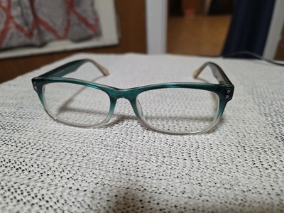 Womens Eyeglass Frames Green Ombre (can swap lenses for your own rx)