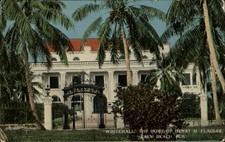 Whitehall~ Henry Flagler Palm Beach Florida~ H&WB Drew Artistic Series c1910